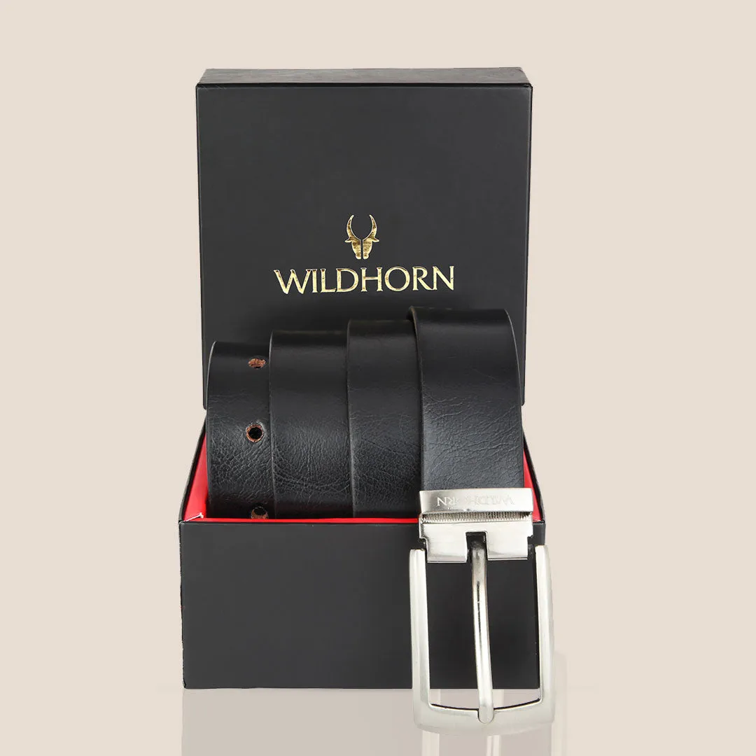 WILDHORN Formal Leather Belt for Men