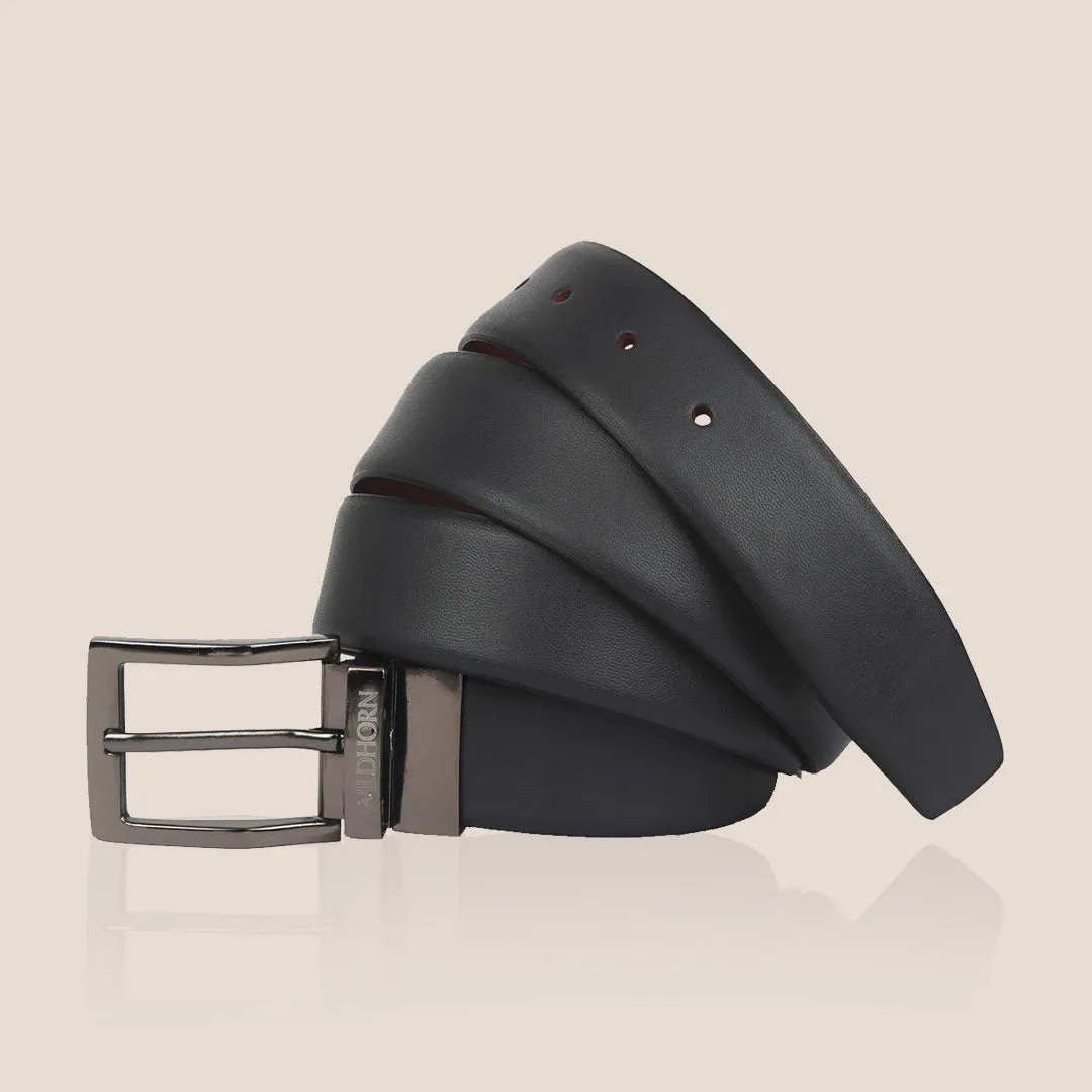 WILDHORN Premium Reversible Leather Belt for Men