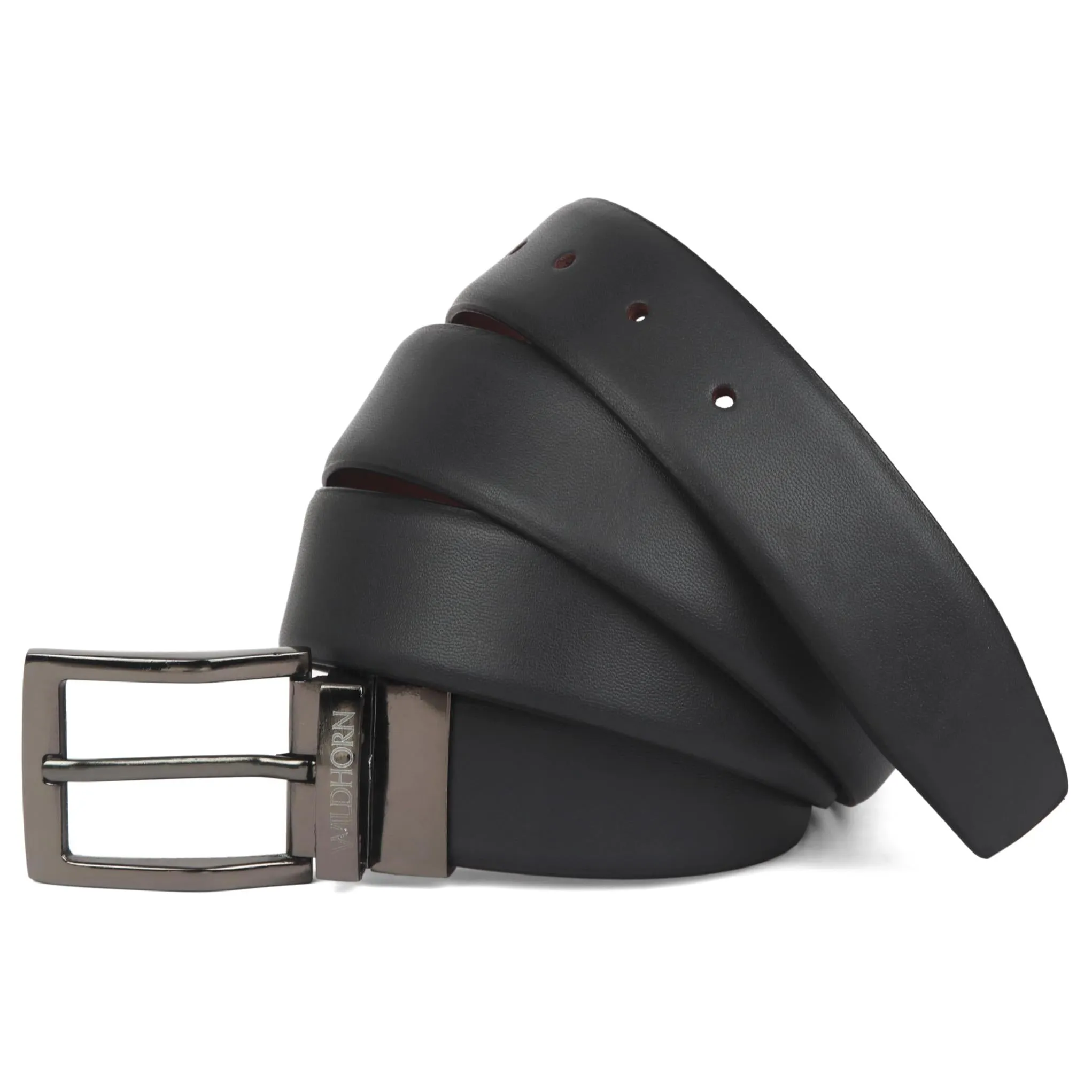 WILDHORN Premium Reversible Leather Belt for Men