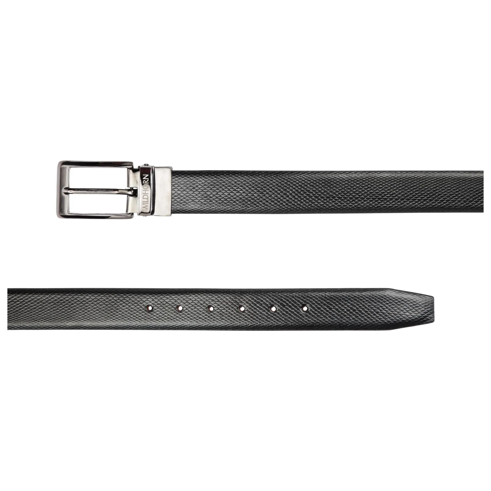 WILDHORN Premium Reversible Leather Belt for Men