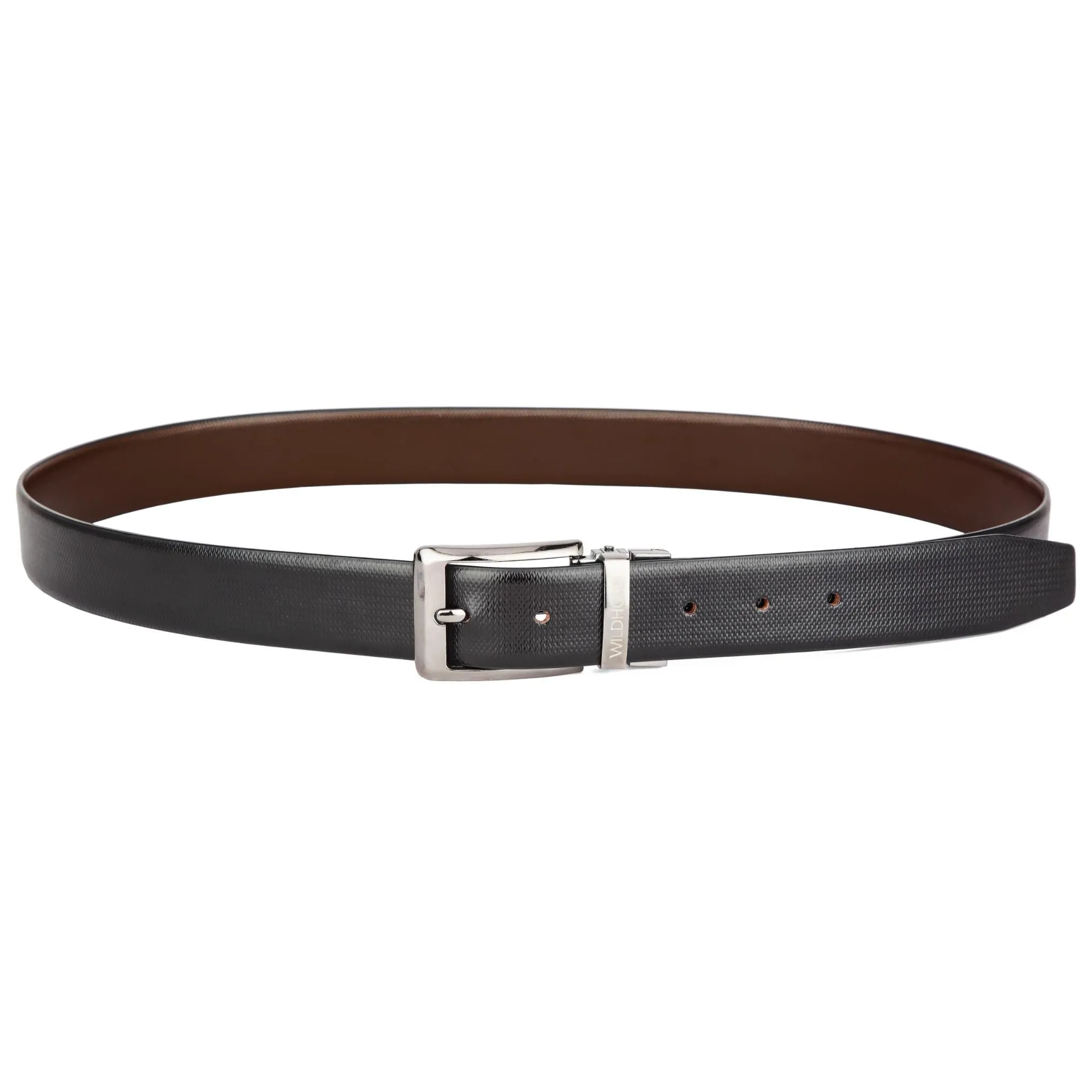 WILDHORN Premium Reversible Leather Belt for Men