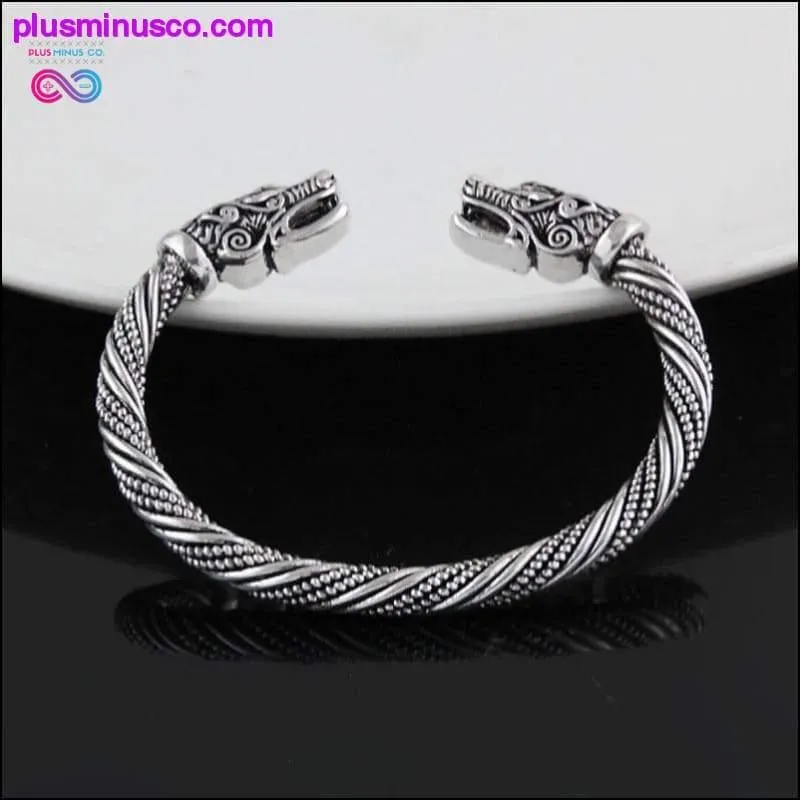 Wolf Head Bracelet Indian Jewelry Fashion Accessories Viking
