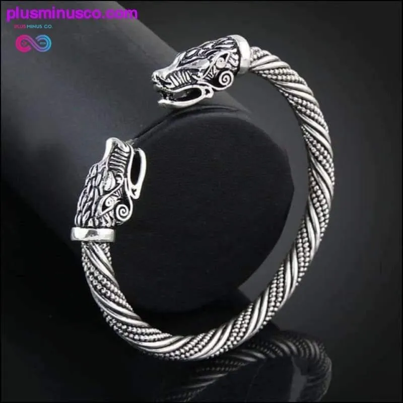 Wolf Head Bracelet Indian Jewelry Fashion Accessories Viking