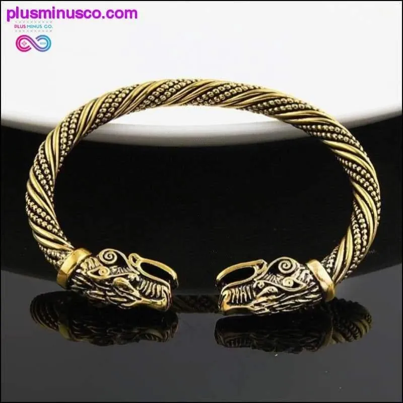 Wolf Head Bracelet Indian Jewelry Fashion Accessories Viking