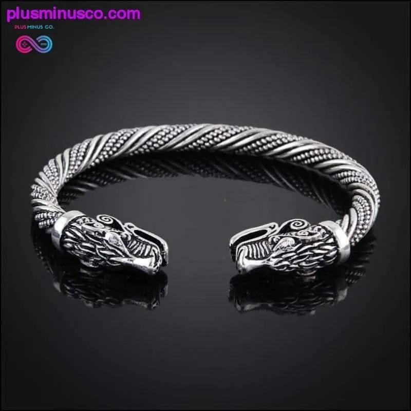 Wolf Head Bracelet Indian Jewelry Fashion Accessories Viking