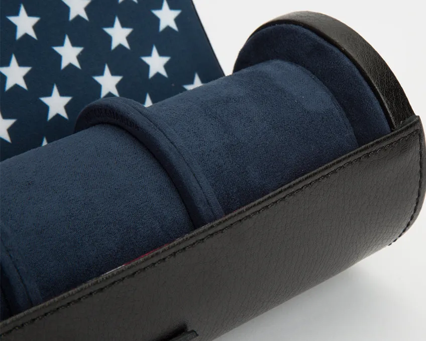 WOLF Navigator Triple Watch Roll - USA Flag