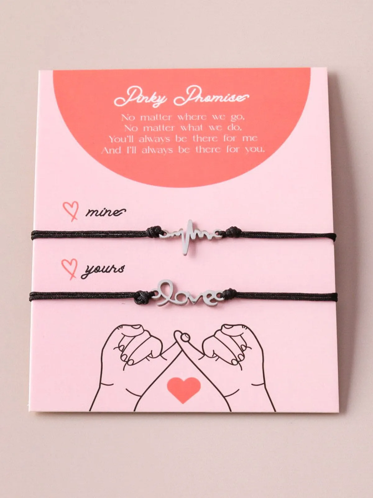 WOMEN'S FASHION LOVE LIFE LINE BRACELET