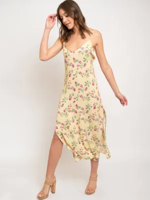 WOMEN'S FLORAL MIDI DRESS