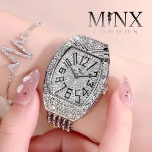 Womens Hip Hop Watch | Iced Out Watch Womens Diamond Watch
