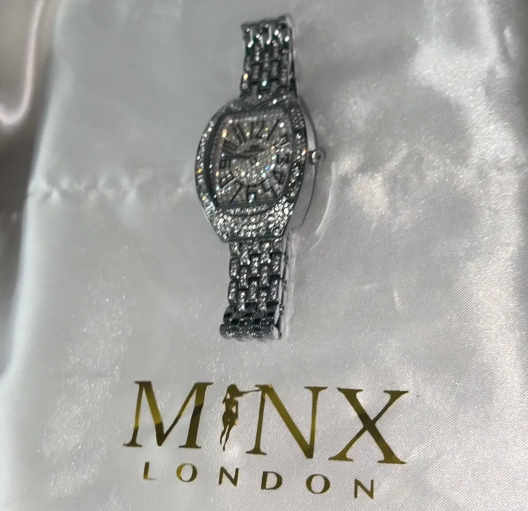 Womens Hip Hop Watch | Iced Out Watch Womens Diamond Watch
