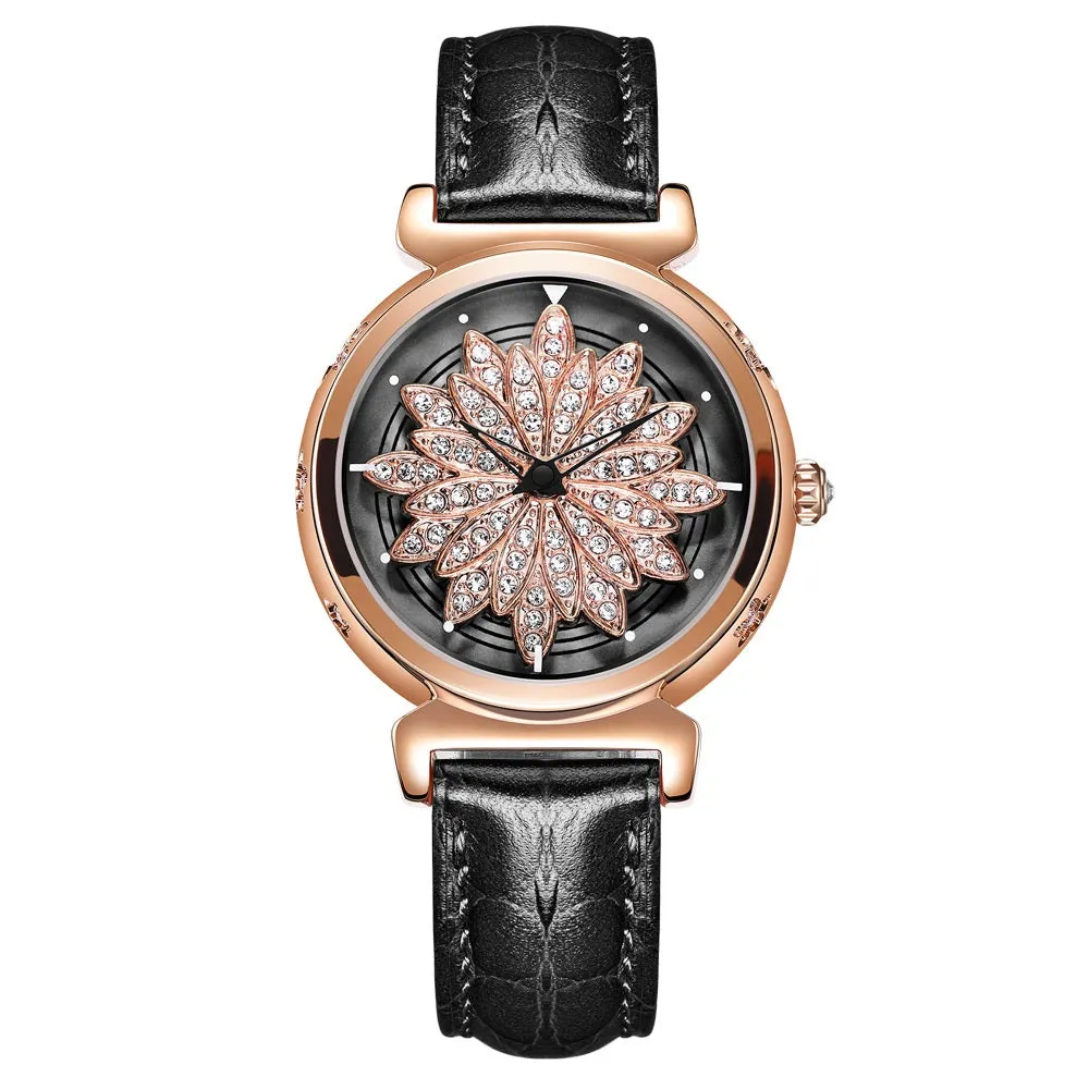 Women's Table for Waterproof Leather of Japanese Core with Fashionable Copper Shell Set