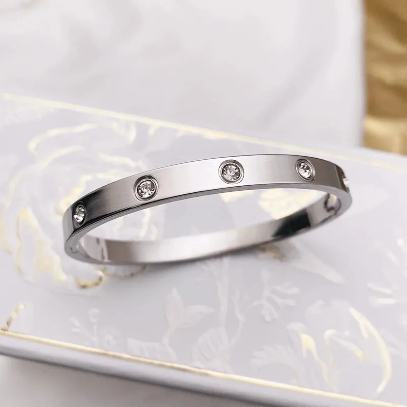 Women's Titanium Stainless Steel Bracelet