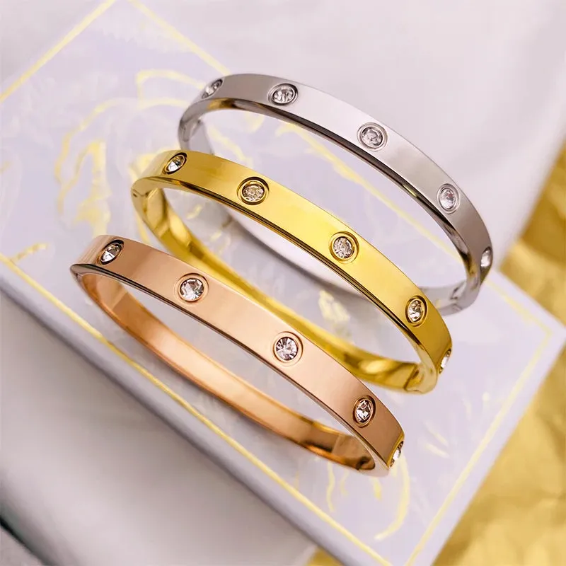 Women's Titanium Stainless Steel Bracelet