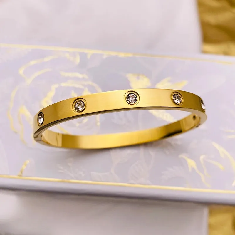 Women's Titanium Stainless Steel Bracelet