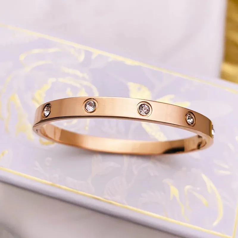 Women's Titanium Stainless Steel Bracelet