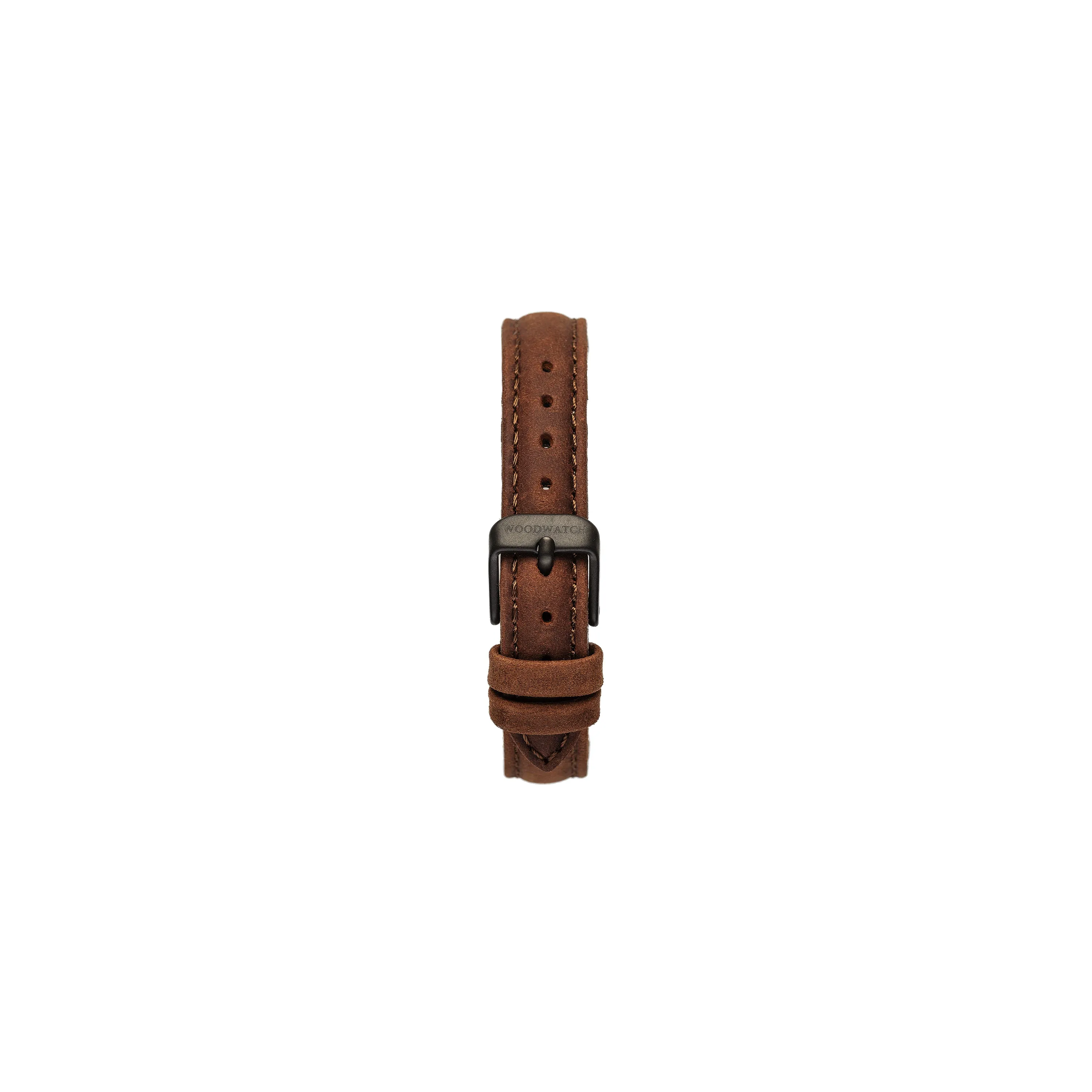 WOODWATCH LEATHER STRAP AURORA PECAN 14MM