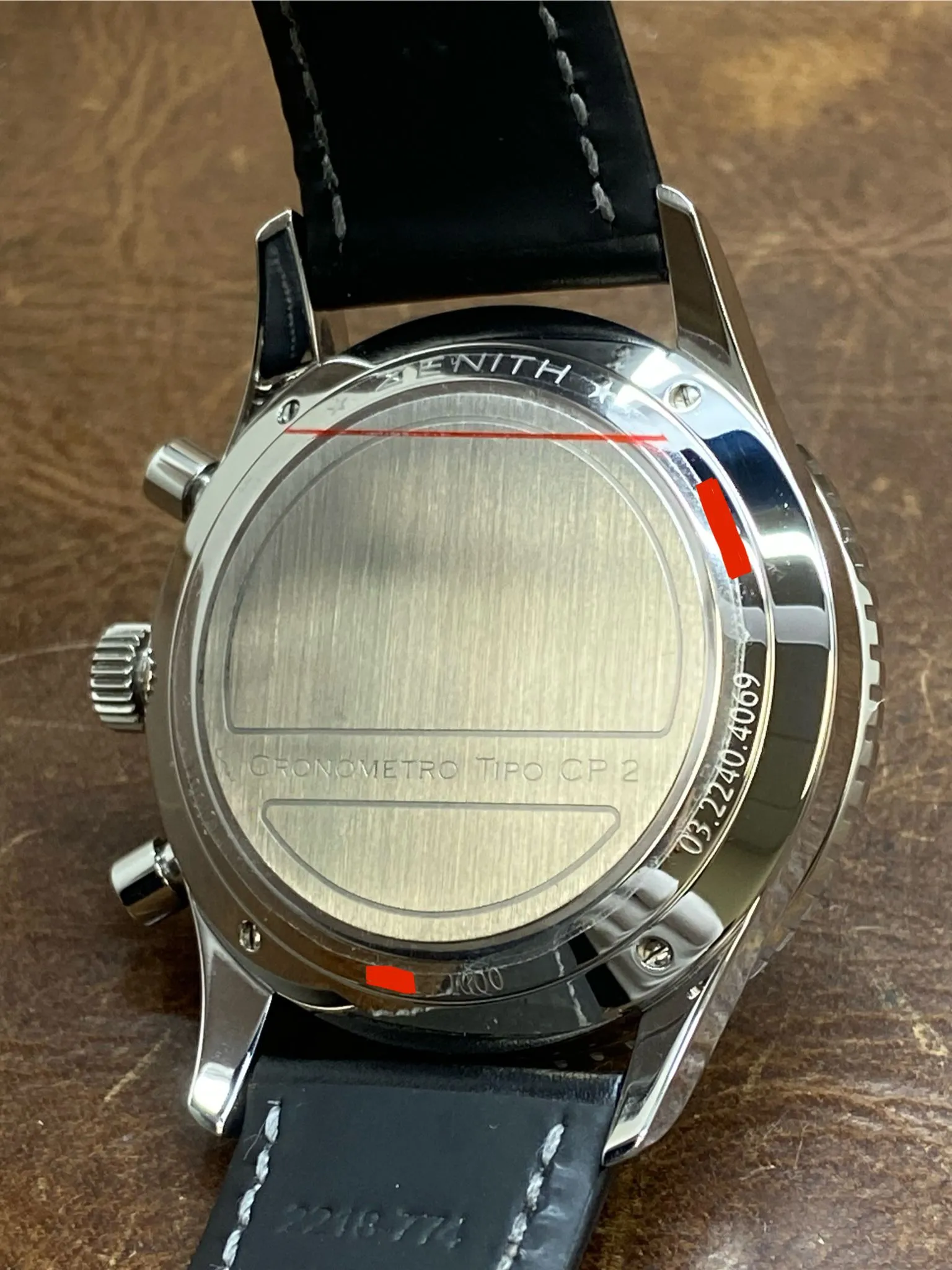Zenith Pilot Chronometro Tipo CP-2 L.E 1000pcs 03.2240.4069  Black Dial Automatic Men's Watch
