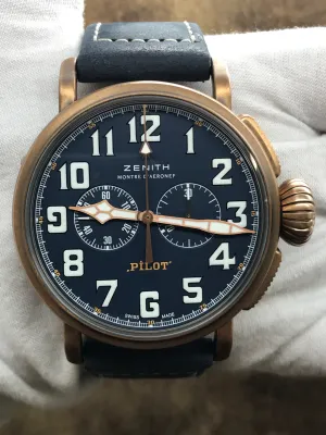 Zenith Pilot Type 20 29.2430.4069 Blue Dial Automatic Men's Watch