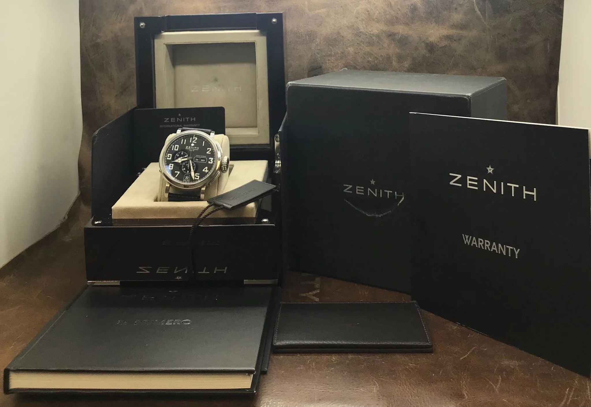 Zenith Pilot Type 20 Annual Calendar 03.2430.4054/21.C721 Black Dial Automatic Men's Watch