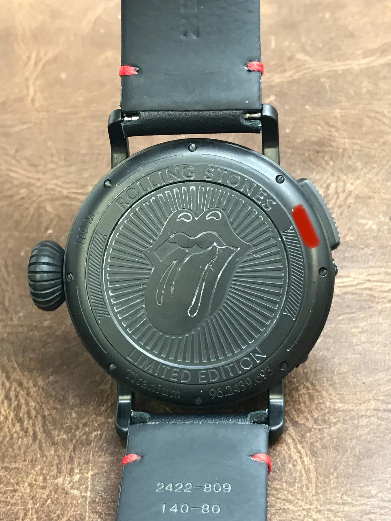 Zenith Type 20 GMT Rolling Stones 96.2439.693/77.C809 Red & Black Dial Automatic Men's Watch