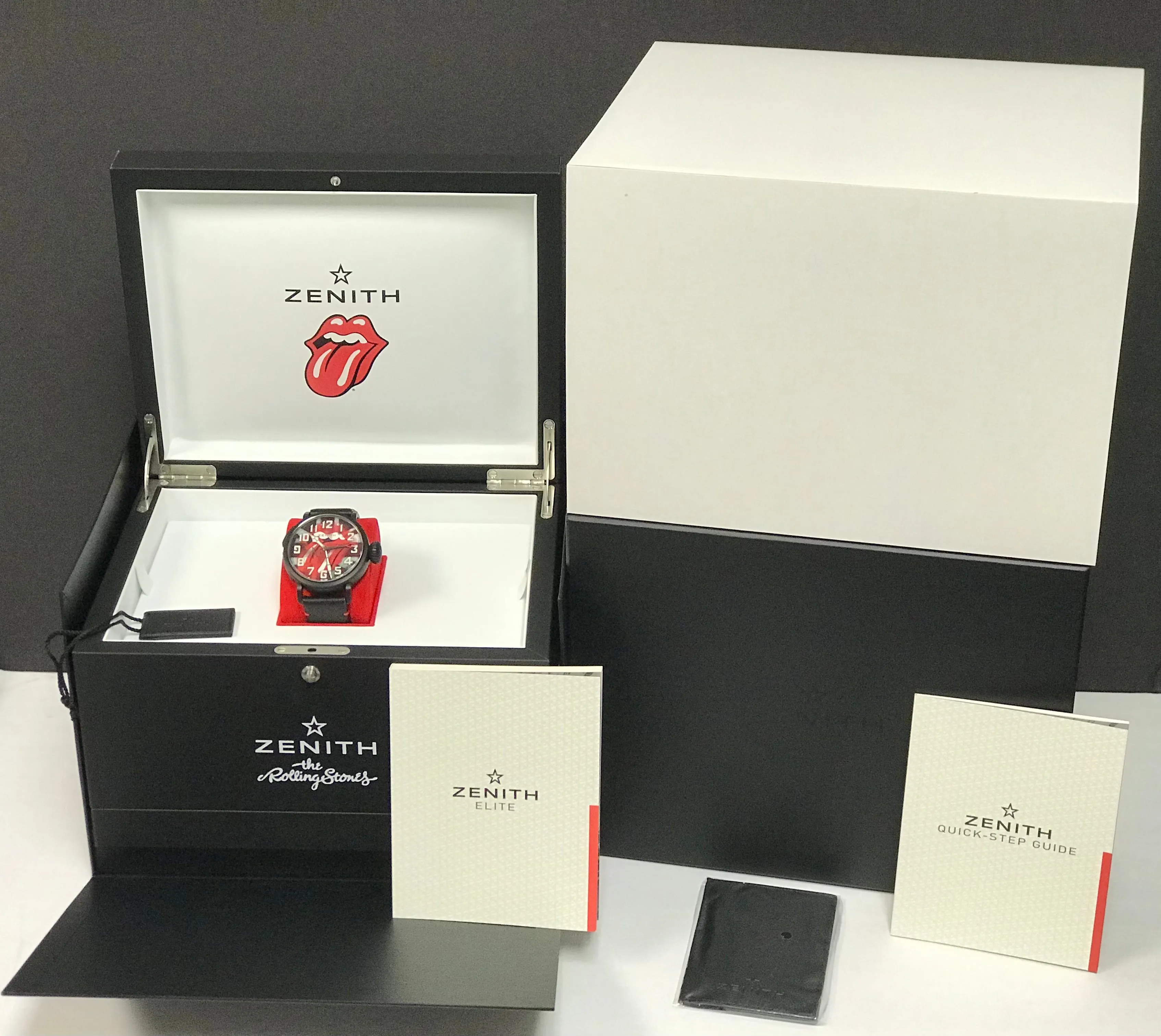 Zenith Type 20 GMT Rolling Stones 96.2439.693/77.C809 Red & Black Dial Automatic Men's Watch
